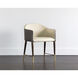 Kylin Dillon Cream / Bravo Ash Dining Armchair